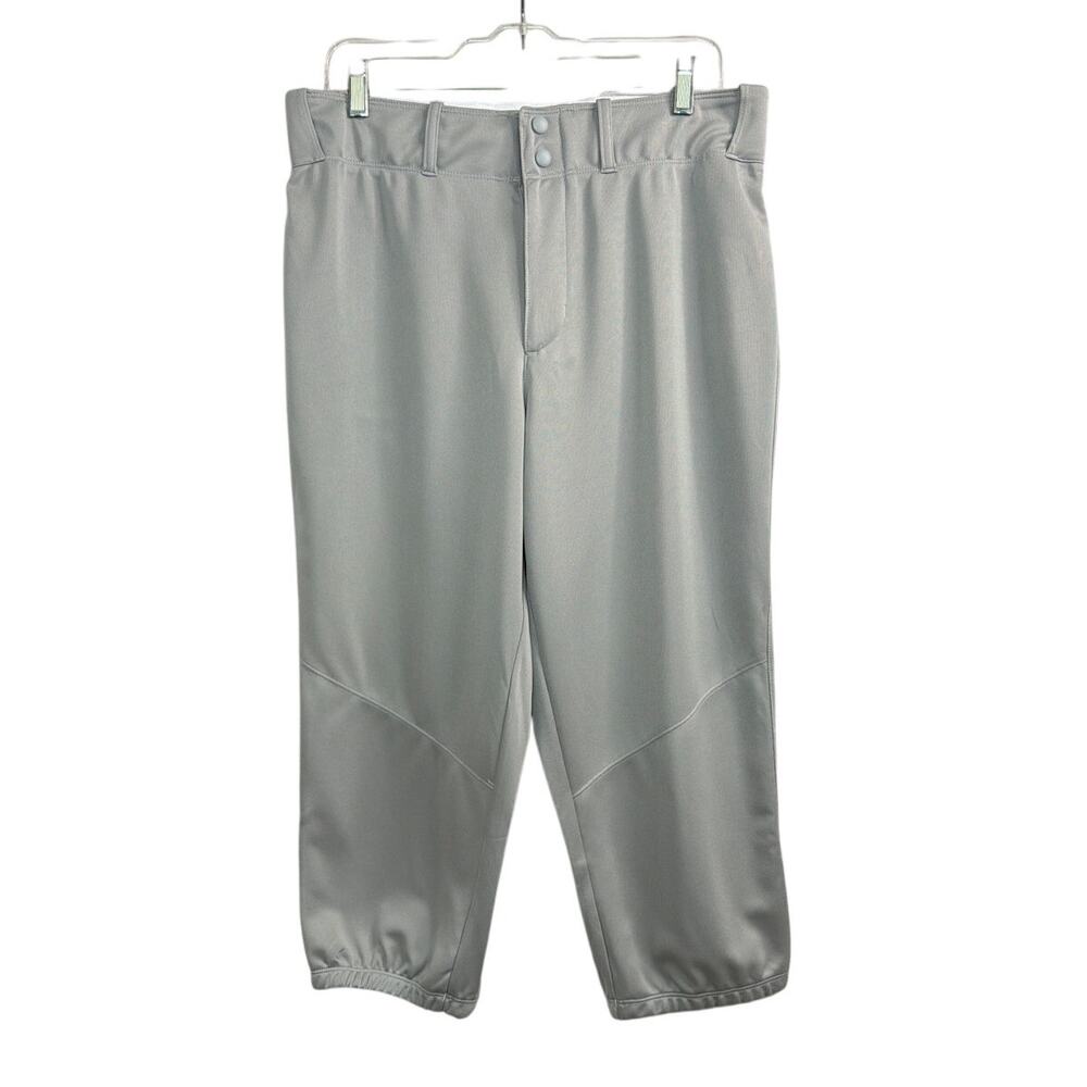 NWT Adidas High Mid Grey Baseball Pants Mens Size Large
